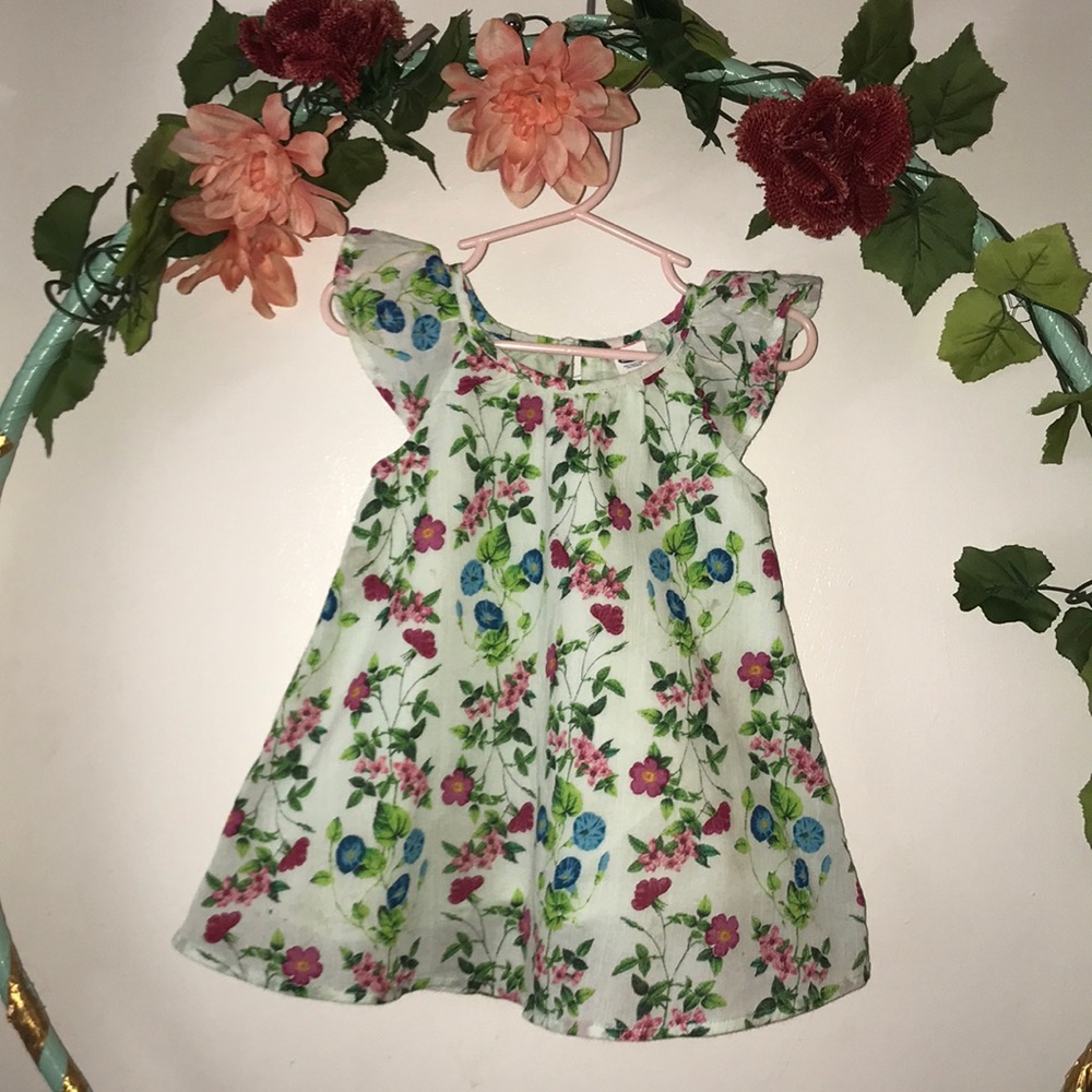 Spring flowers dress